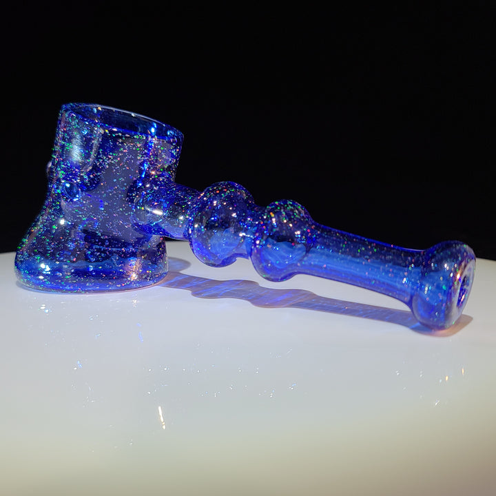 Puffco Proxy Hammer Crushed Opal Blue Glass Pipe Noah the Glassblowa   