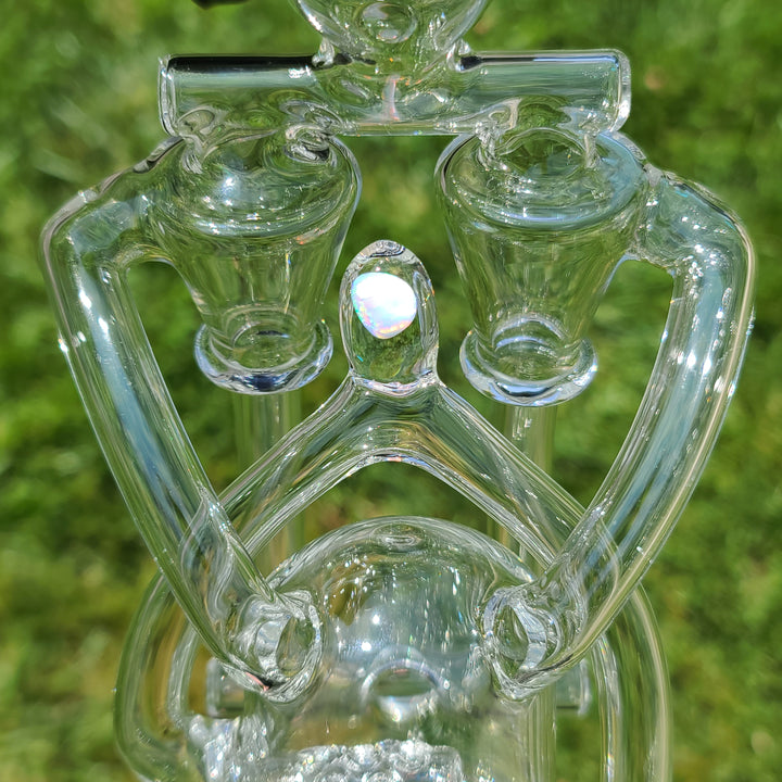 Titan Dual Recycler for Puffco Peak Glass Pipe Noah the Glassblowa   