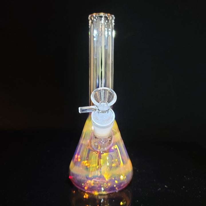 Raven Fumed Beaker Bong Glass Pipe Raven Glass   