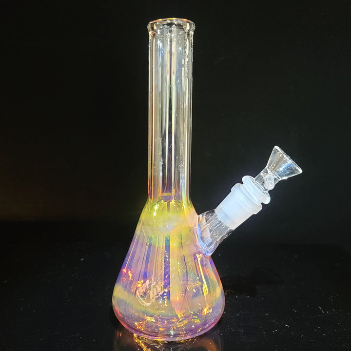 Raven Fumed Beaker Bong Glass Pipe Raven Glass   