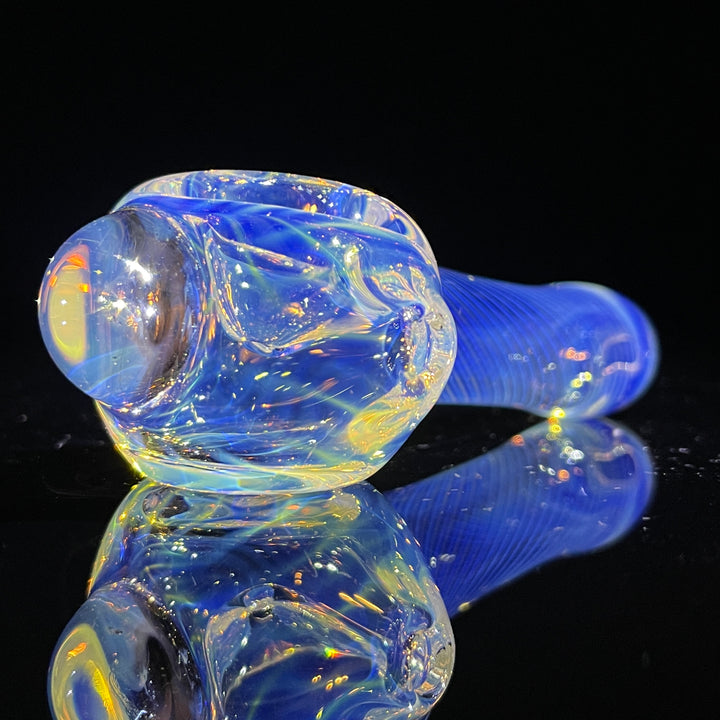 Scalloped Fumed Spoon Glass Pipe Schutz Glass   