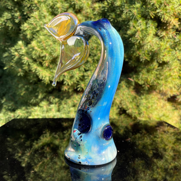 Mermaid Tail Pipe Glass Pipe Street Kitty Glass   