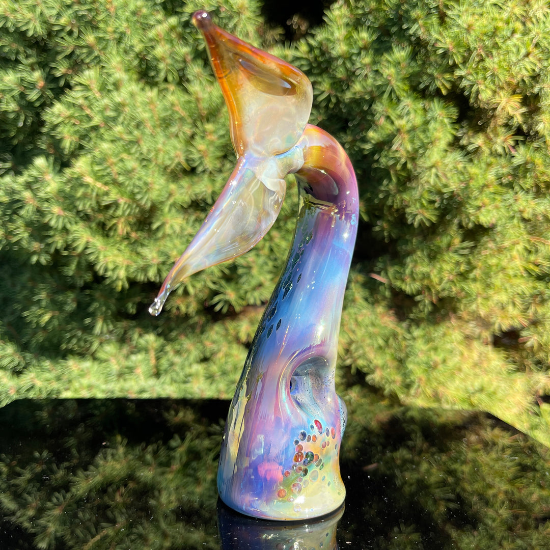 Mermaid Tail Pipe Glass Pipe Street Kitty Glass   