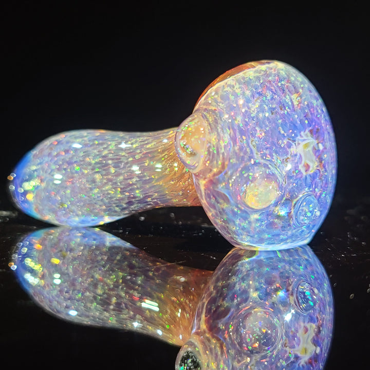 Purple Nebula Space Dust Pipe Glass Pipe Tako Glass   