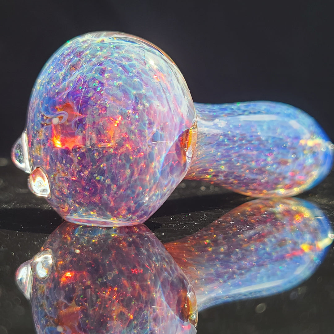 Purple Nebula Space Dust Pipe Glass Pipe Tako Glass   