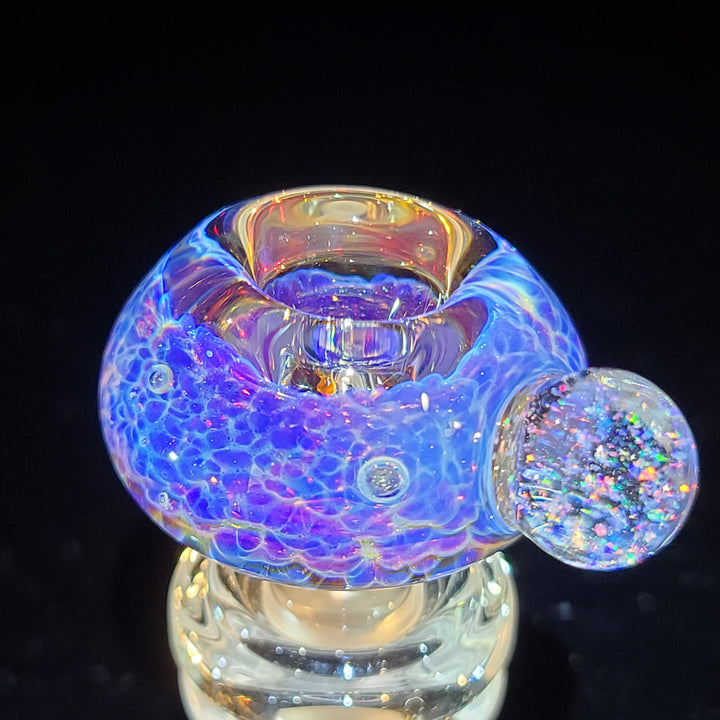 14mm Nebula Crushed Opal Pull Slide Accessory Tako Glass   