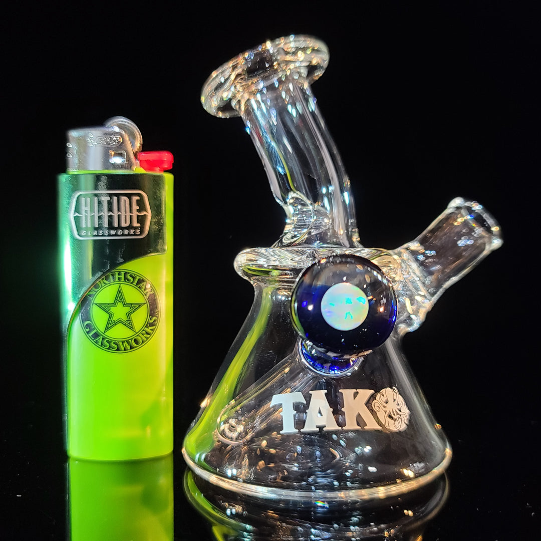 Tako Opal Travel Rig - 10mm Glass Pipe Tako Glass   