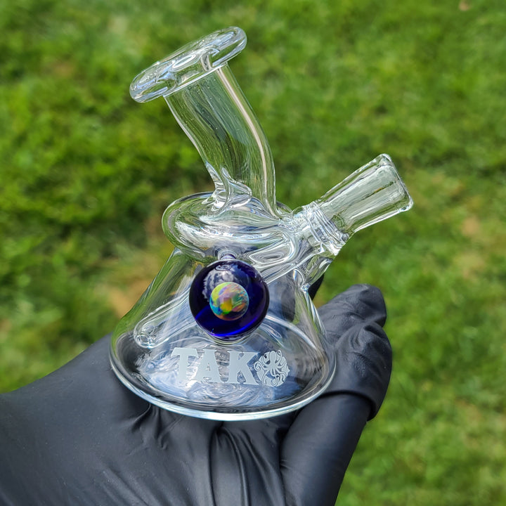 Tako Opal Travel Rig - 10mm Glass Pipe Tako Glass   