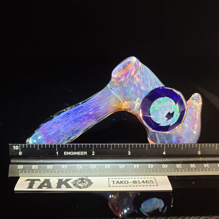 Purple Nebula 10mm Dewar Dab Hammer Glass Pipe Tako Glass   