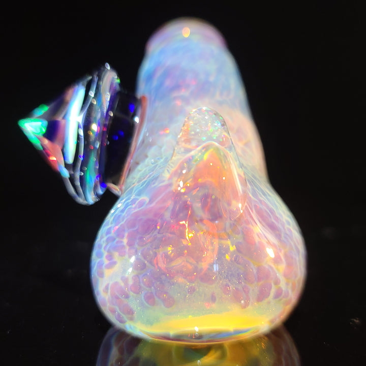 Purple Nebula 10mm Dewar Dab Hammer Glass Pipe Tako Glass   