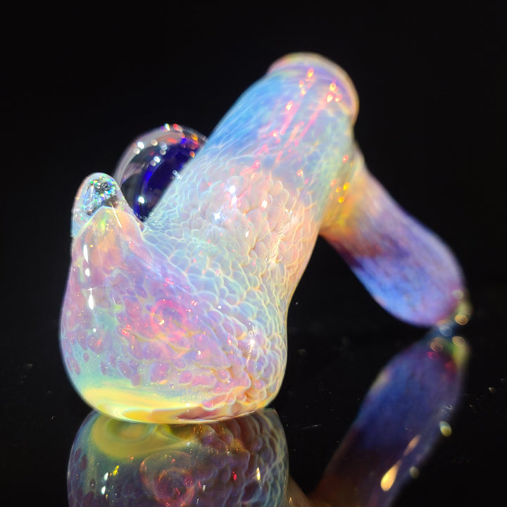 Purple Nebula 10mm Dewar Dab Hammer Glass Pipe Tako Glass   