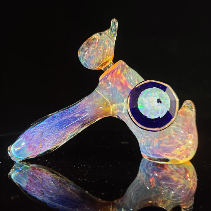 Purple Nebula 10mm Dewar Dab Hammer Glass Pipe Tako Glass   