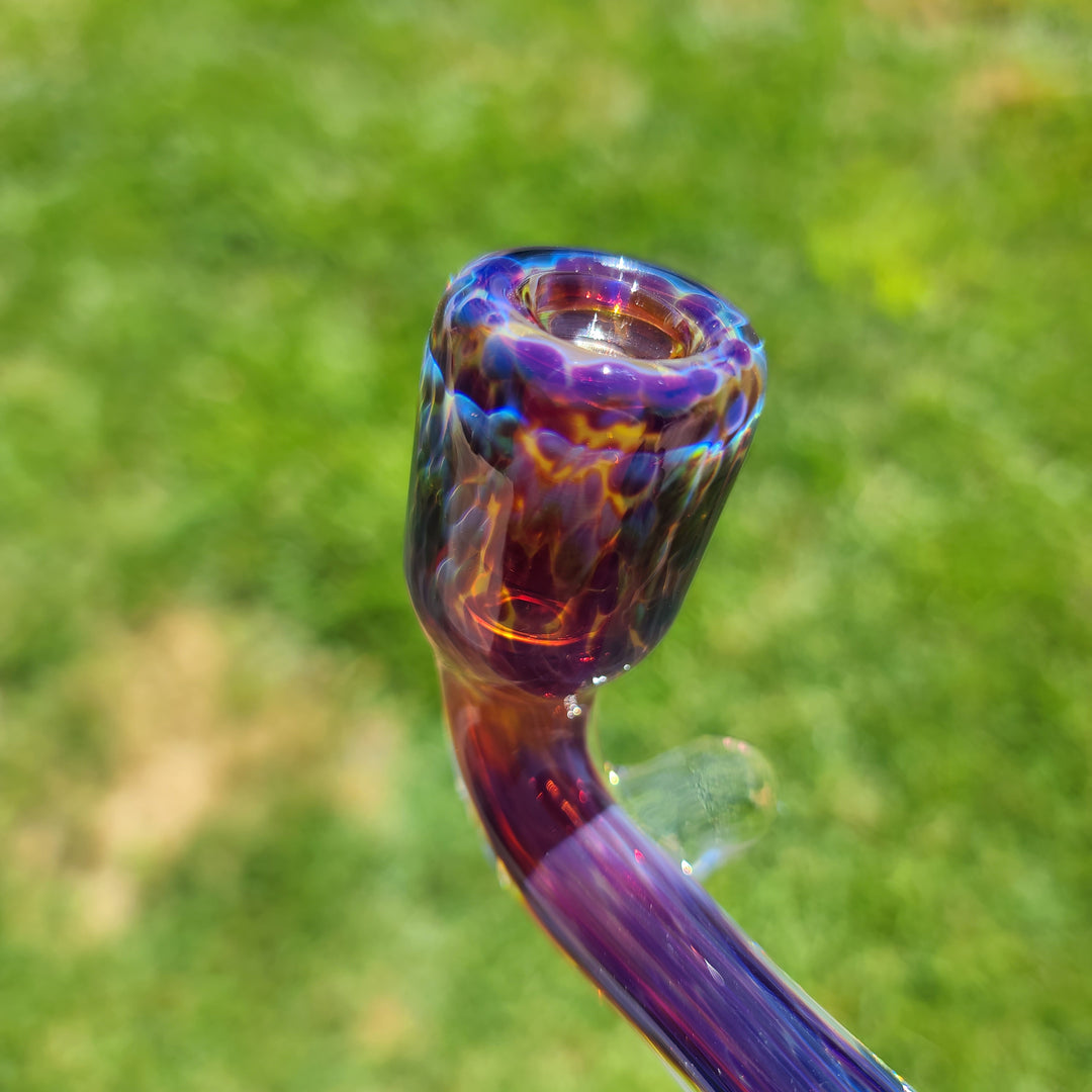 Samurai Kiseru Nebula Dab Pipe Glass Pipe Tako Glass   