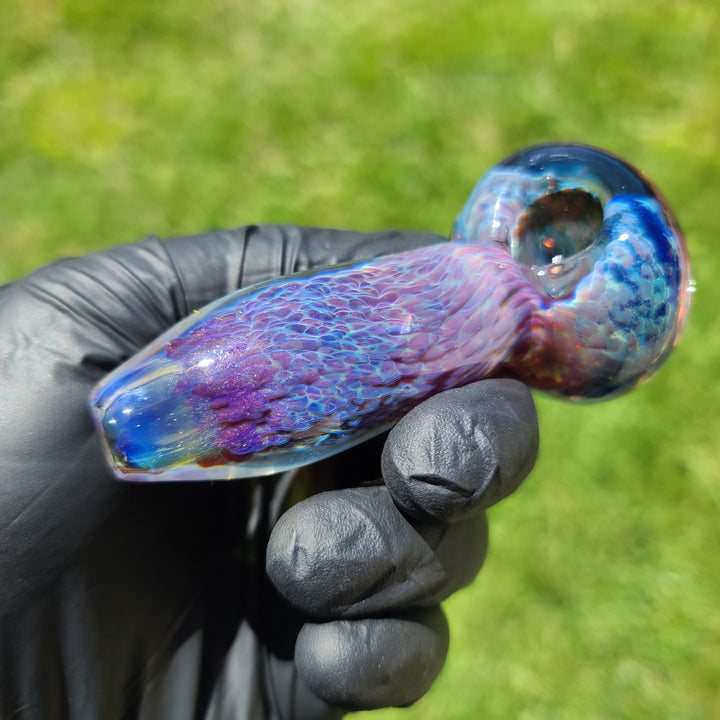 Purple Nebula Glass Pipe Glass Pipe Tako Glass   