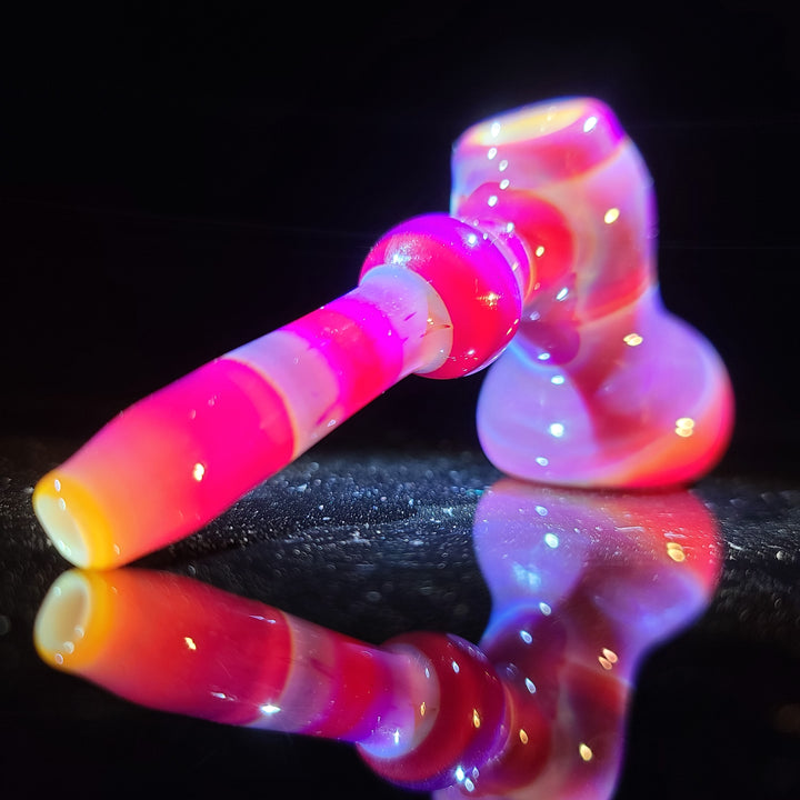 Custom Mini Serendipity Hammer Bubbler Custom Glass Tako Glass   