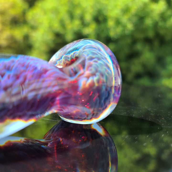 Purple Nebula Pocket Pipe Glass Pipe Tako Glass   