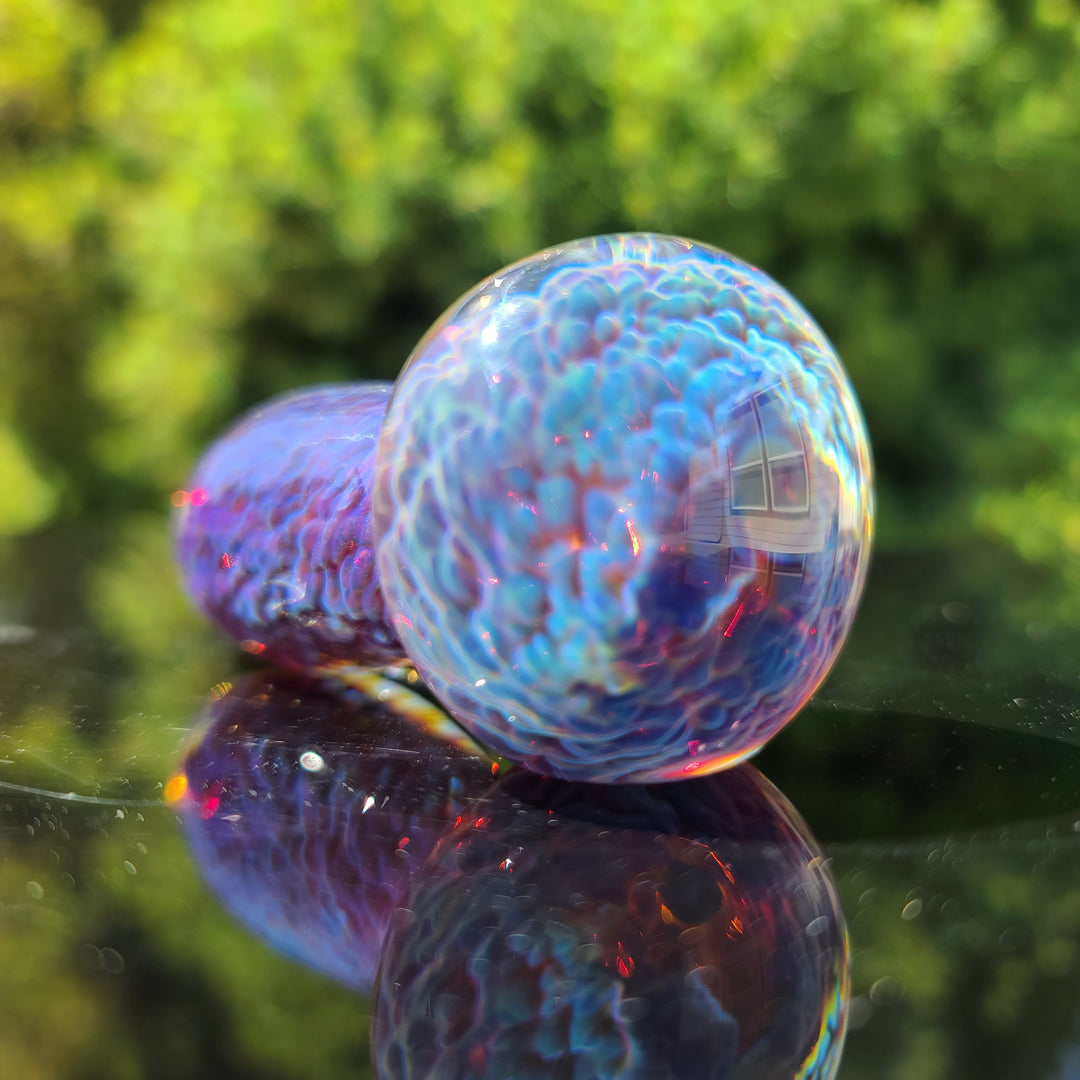 Purple Nebula Pocket Pipe Glass Pipe Tako Glass   