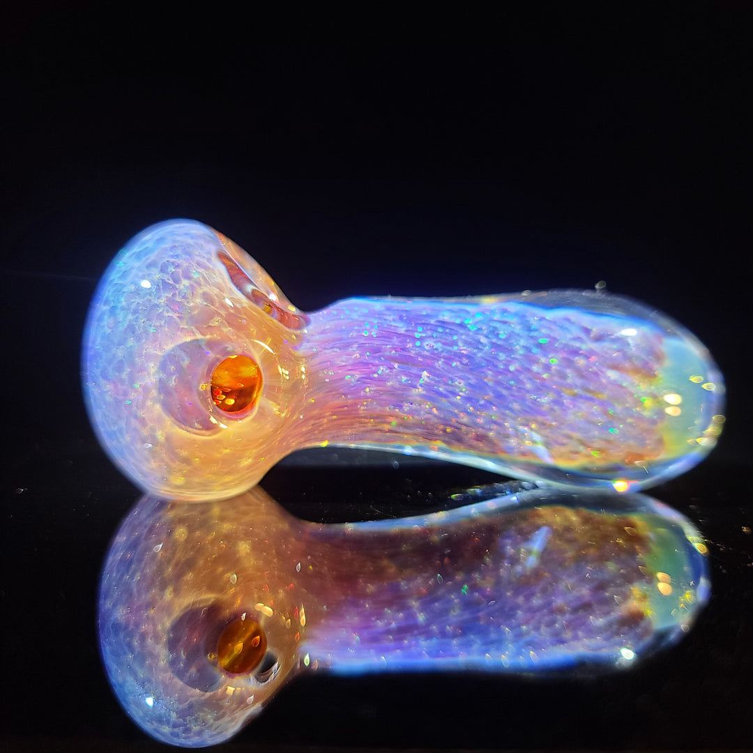 Purple Nebula Space Dust Pocket Pipe Glass Pipe Tako Glass   