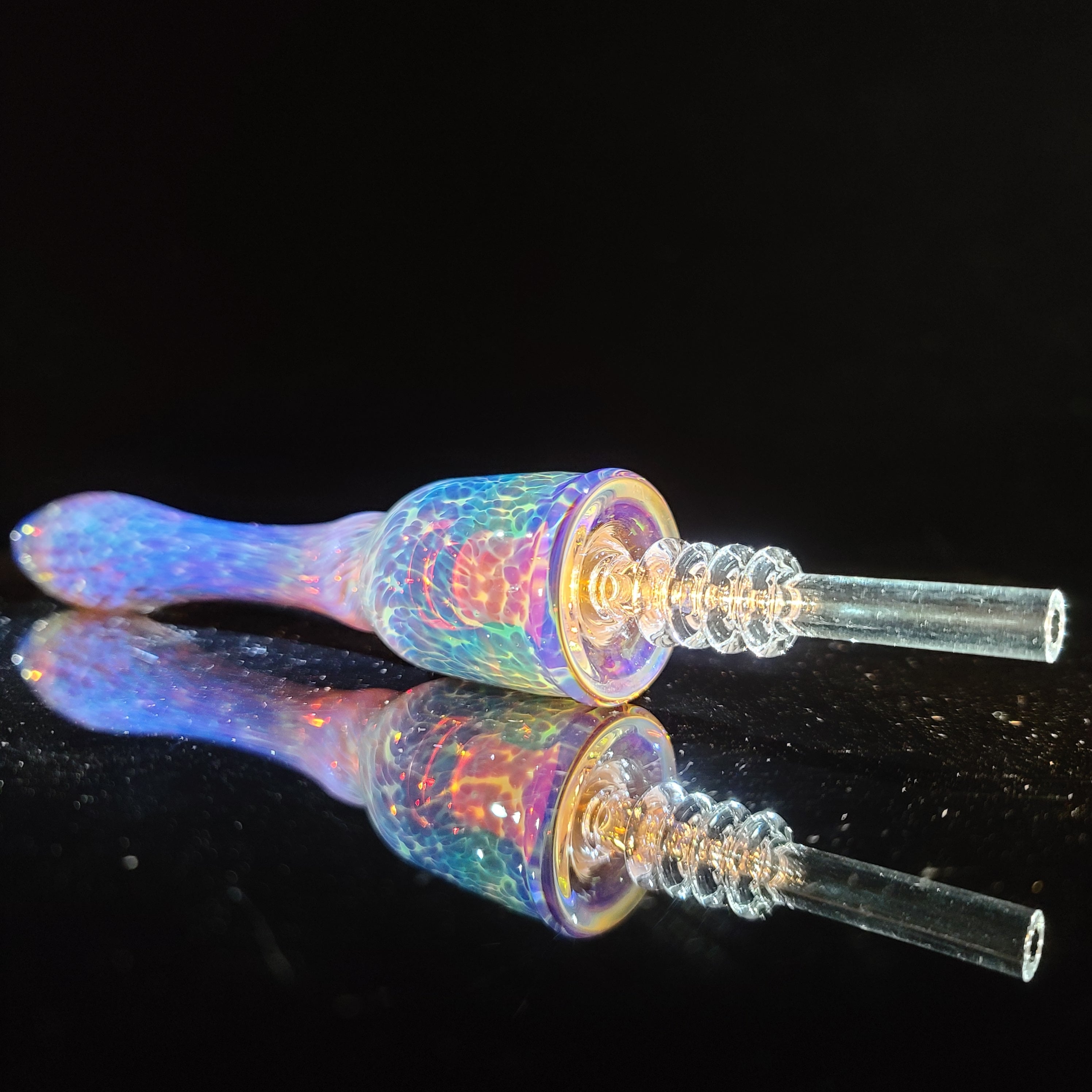 Purple Nebula Nectar Collector – Tako Glass