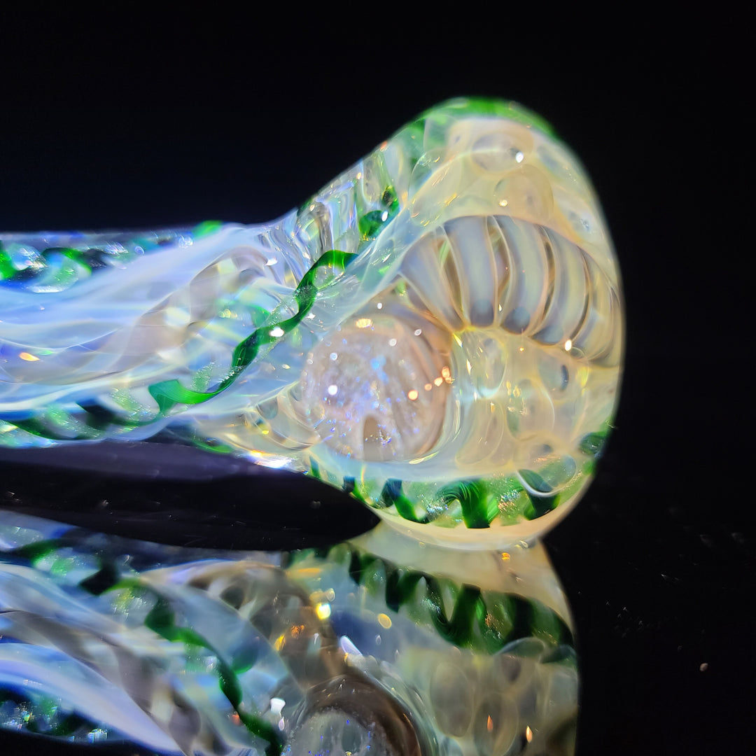 Super Thick Inside Out Spoon Glass Pipe Tako Glass   