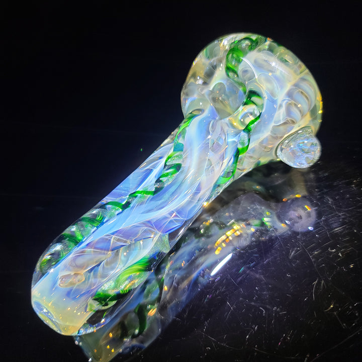 Super Thick Inside Out Spoon Glass Pipe Tako Glass   