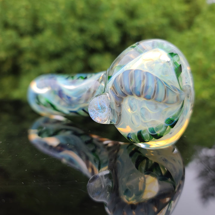 Super Thick Inside Out Spoon Glass Pipe Tako Glass   