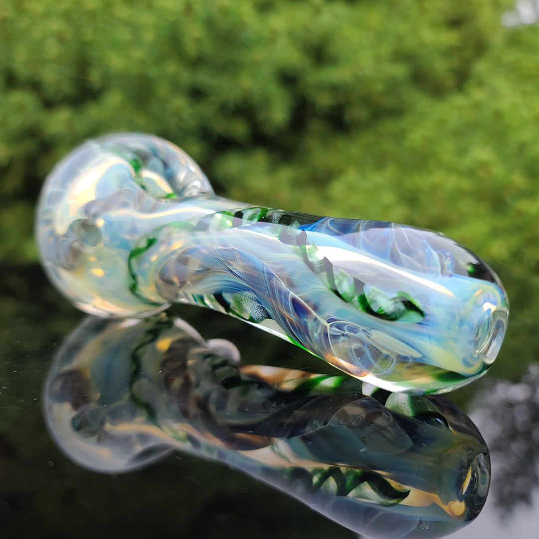 Super Thick Inside Out Spoon Glass Pipe Tako Glass   