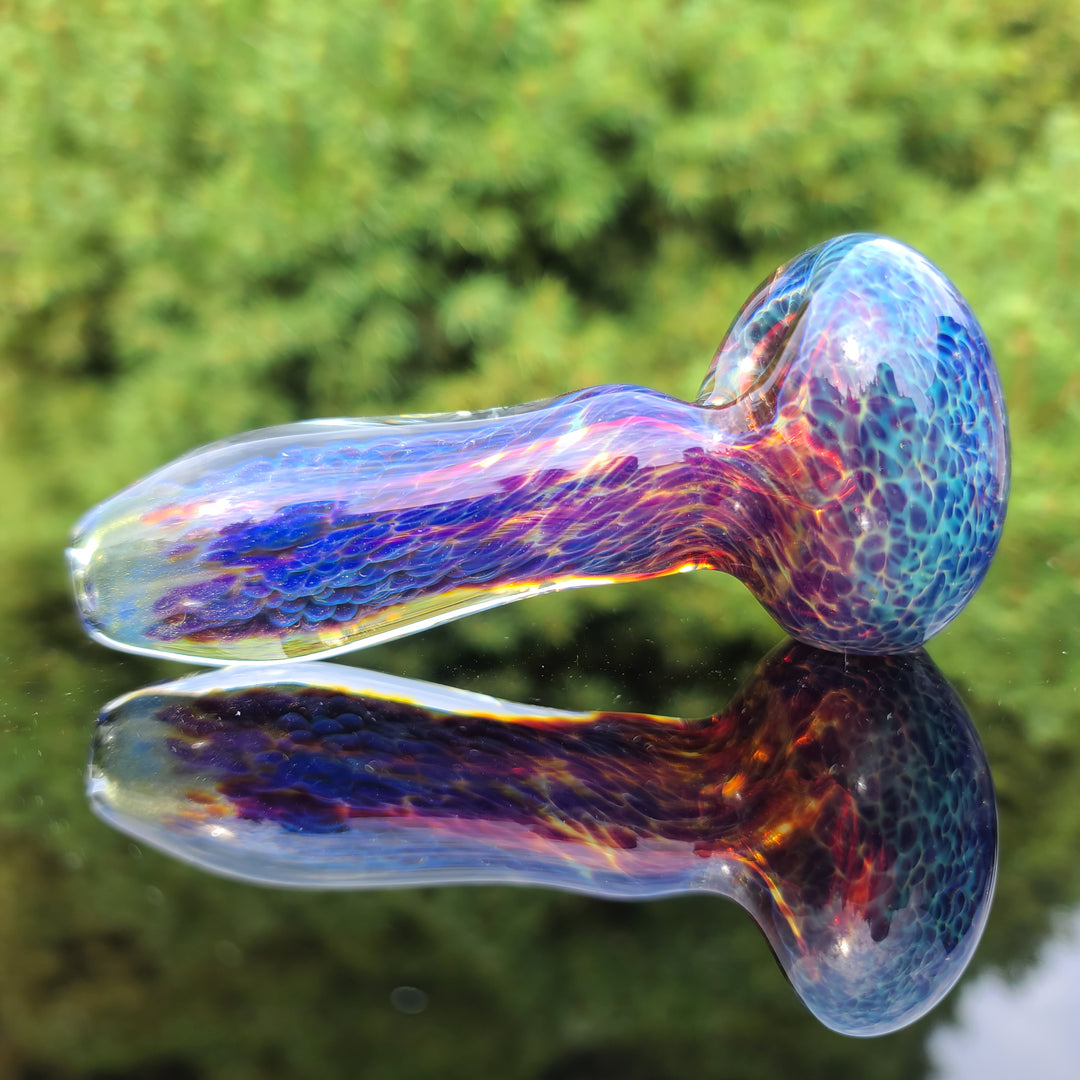 Purple Nebula Glass Pipe Glass Pipe Tako Glass   