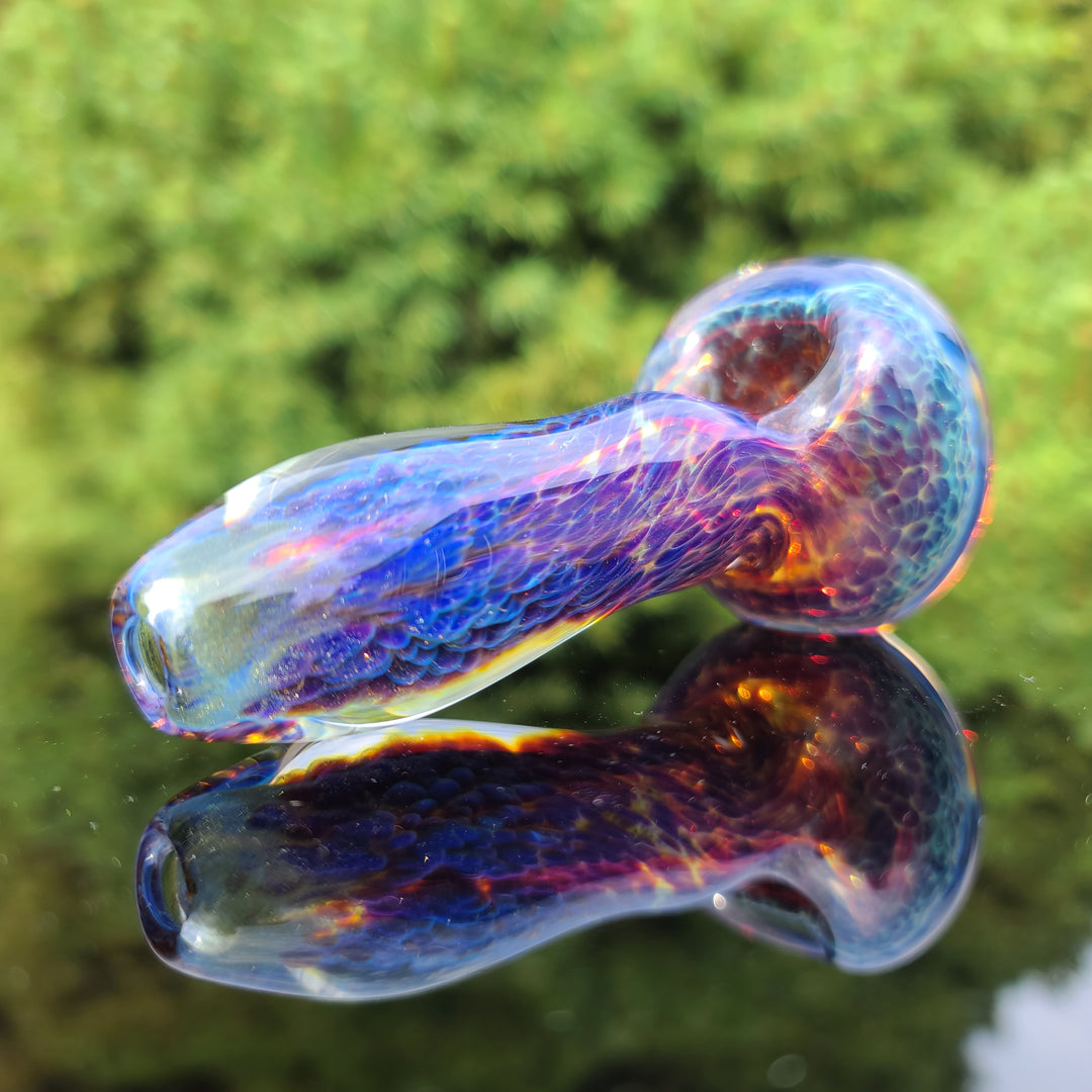 Purple Nebula Glass Pipe Glass Pipe Tako Glass   