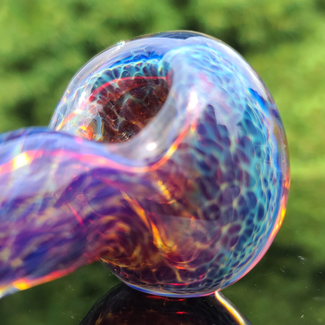 Purple Nebula Glass Pipe Glass Pipe Tako Glass   