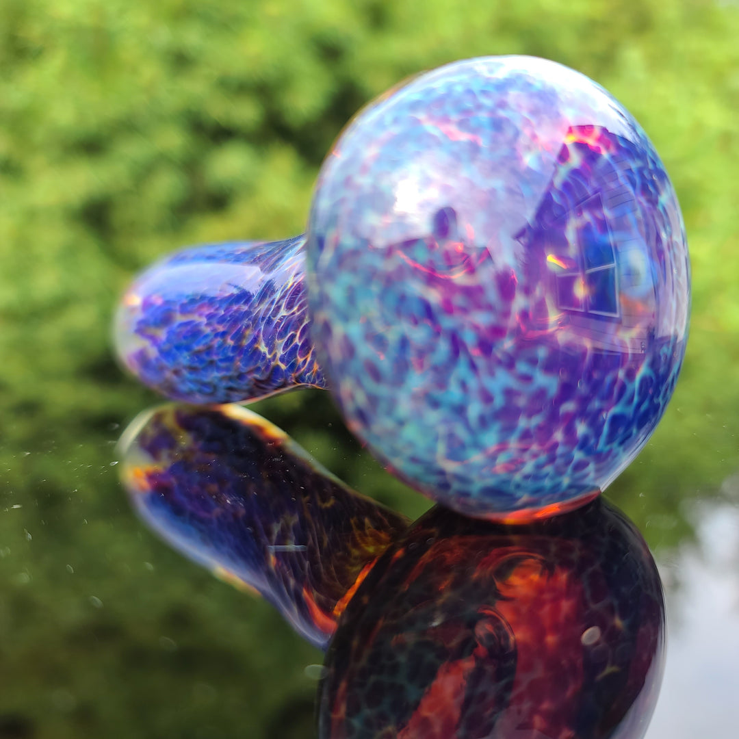 Purple Nebula Glass Pipe Glass Pipe Tako Glass   