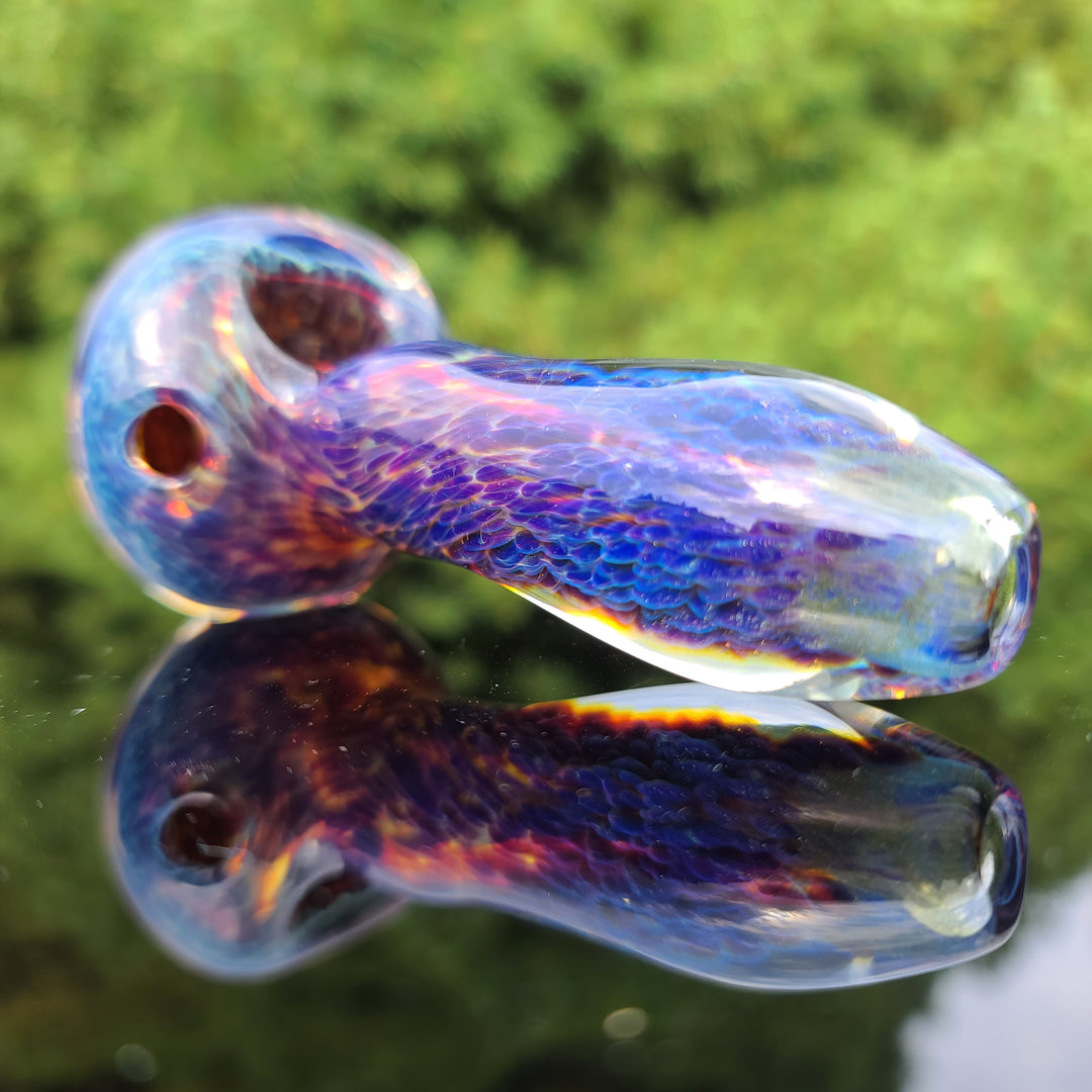 Purple Nebula Glass Pipe Glass Pipe Tako Glass   