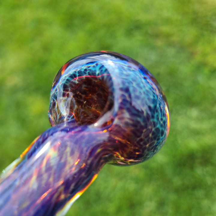 Purple Nebula Glass Pipe Glass Pipe Tako Glass   