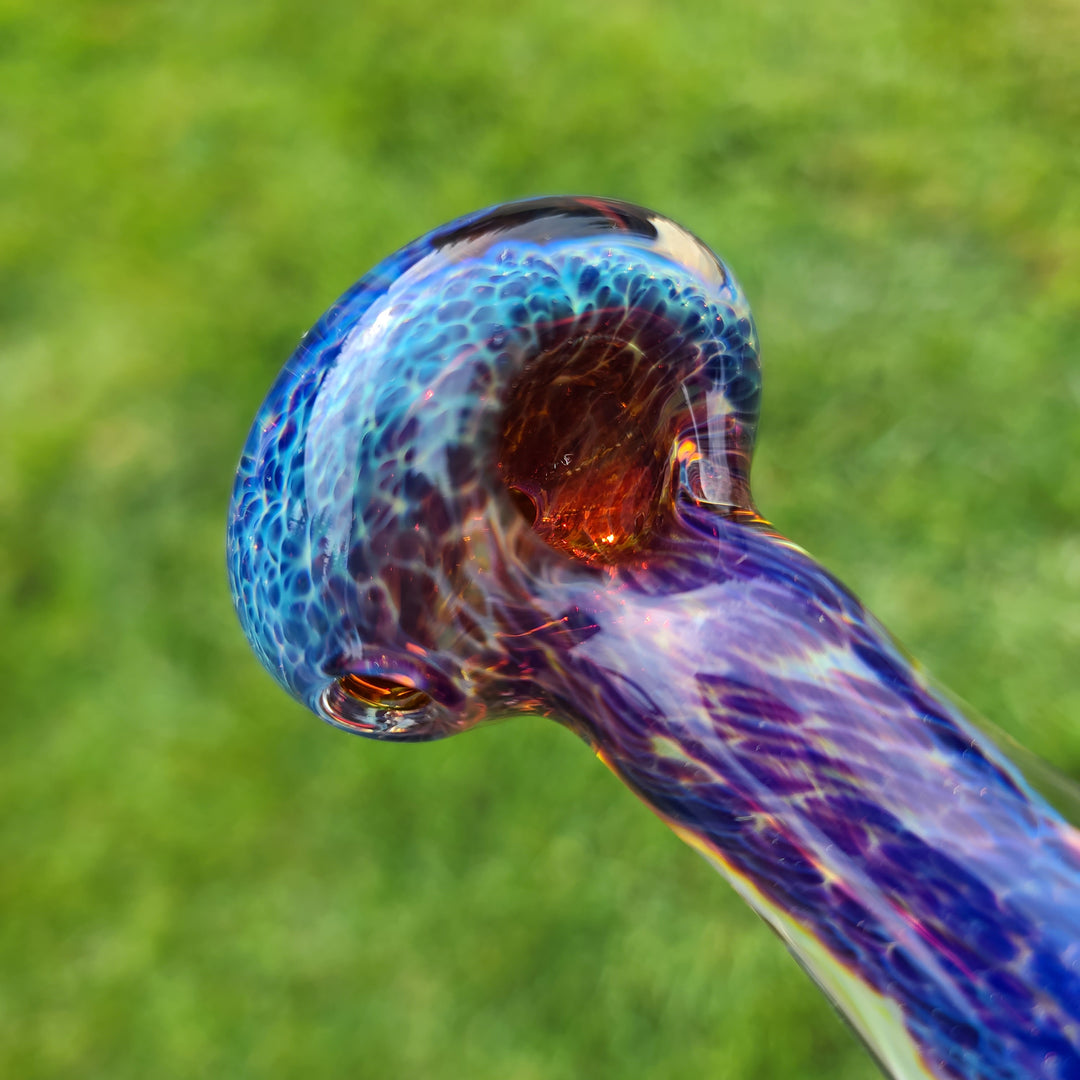 Purple Nebula Glass Pipe Glass Pipe Tako Glass   