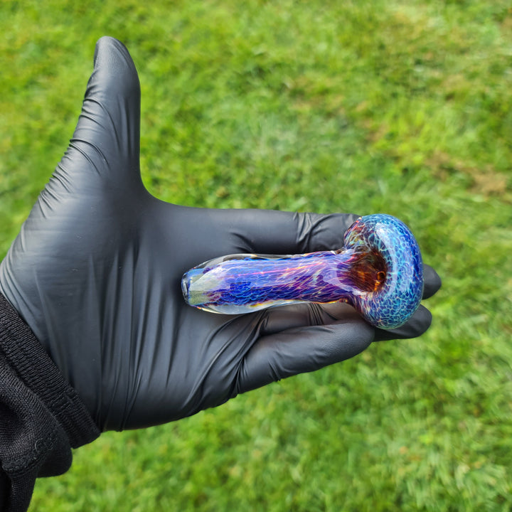 Purple Nebula Glass Pipe Glass Pipe Tako Glass   