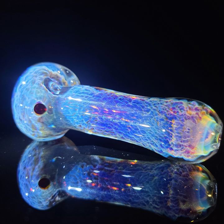 Purple Nebula Dog Bone Glass Pipe Glass Pipe Tako Glass   