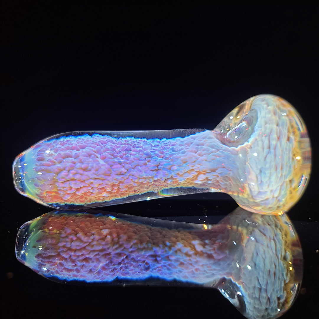 Purple Nebula Dog Bone Glass Pipe Glass Pipe Tako Glass   