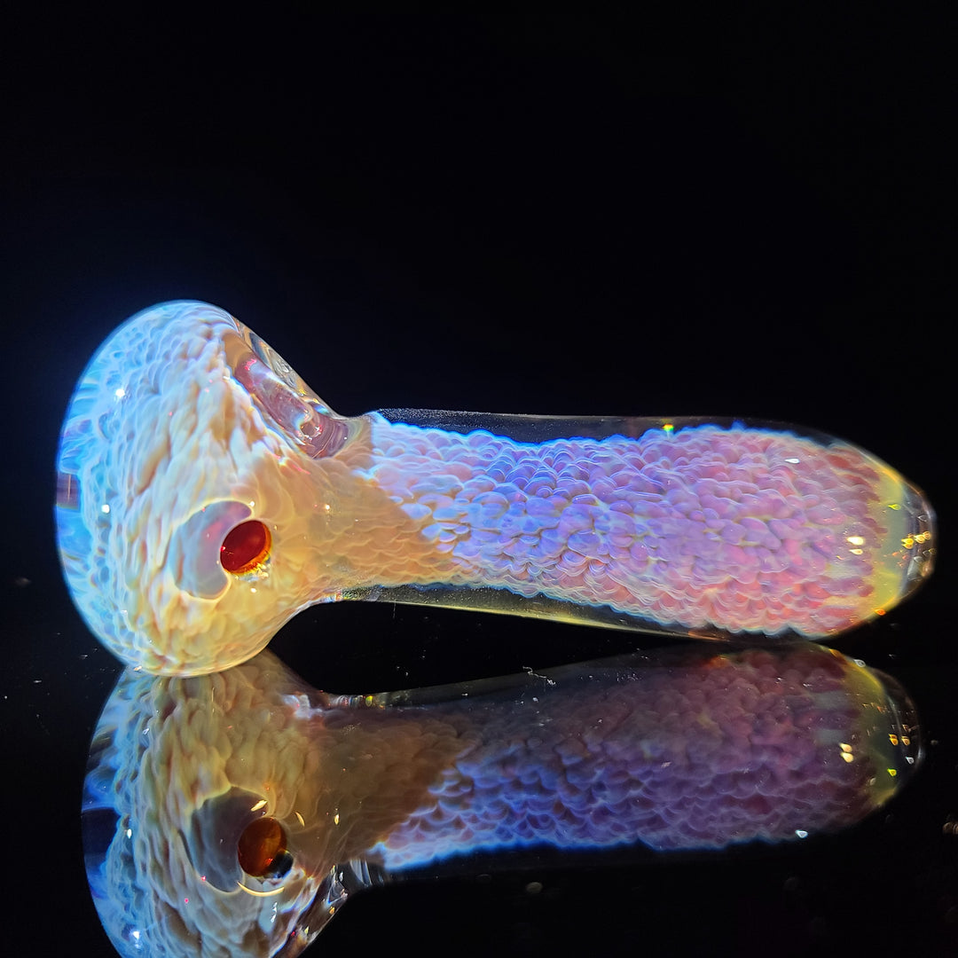 Purple Nebula Dog Bone Glass Pipe Glass Pipe Tako Glass   