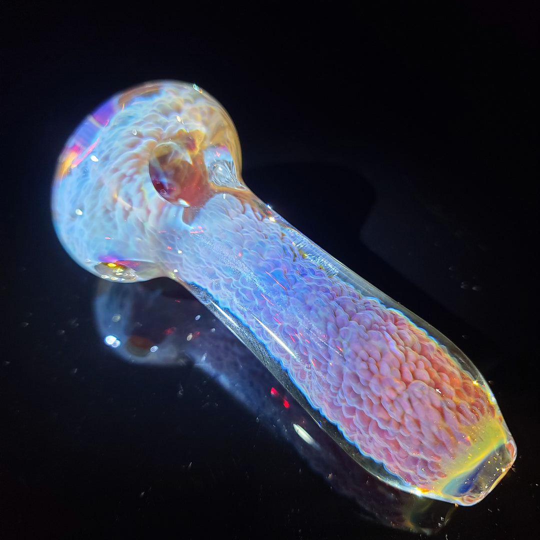 Purple Nebula Dog Bone Glass Pipe Glass Pipe Tako Glass   