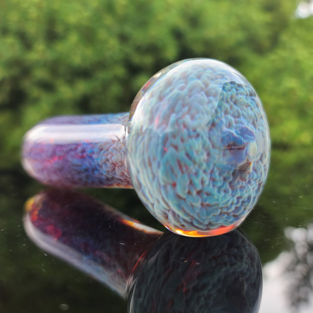 Purple Nebula Dog Bone Glass Pipe Glass Pipe Tako Glass   