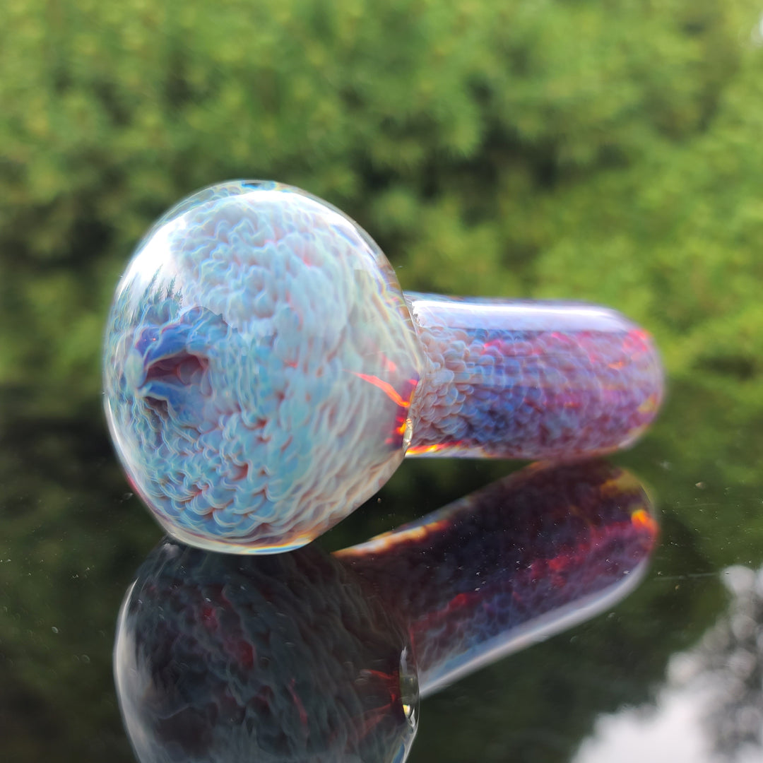 Purple Nebula Dog Bone Glass Pipe Glass Pipe Tako Glass   