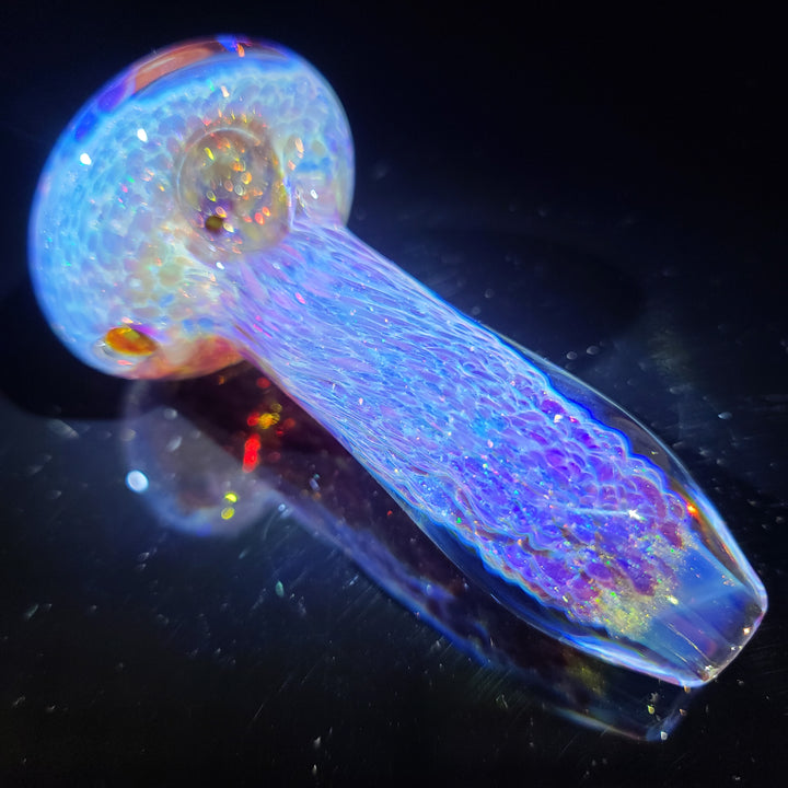 Purple Nebula Space Dust Pipe Glass Pipe Tako Glass   