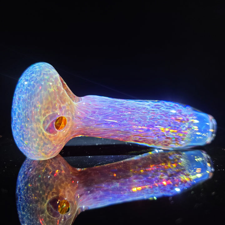 Purple Nebula Space Dust Pipe Glass Pipe Tako Glass   