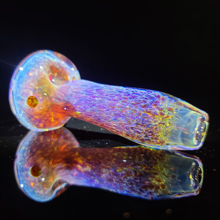 Purple Nebula Space Dust Pipe Glass Pipe Tako Glass   