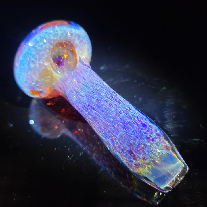 Purple Nebula Space Dust Pipe Glass Pipe Tako Glass   