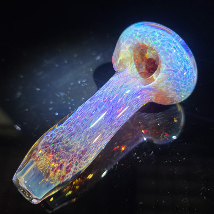 Purple Nebula Space Dust Pipe Glass Pipe Tako Glass   