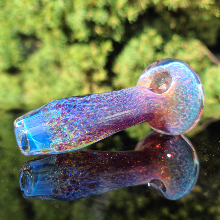 Purple Nebula Space Dust Pipe Glass Pipe Tako Glass   