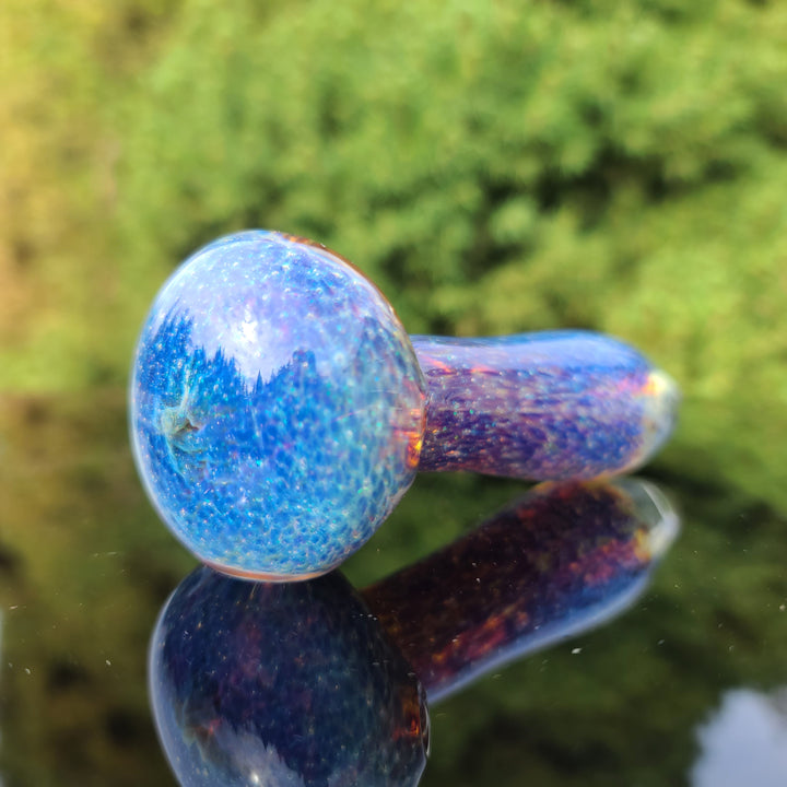 Purple Nebula Space Dust Pipe Glass Pipe Tako Glass   