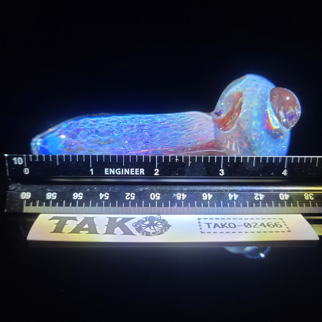 Purple Nebula Space Dust Pipe Glass Pipe Tako Glass   