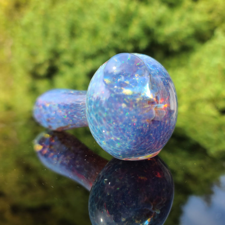 Purple Nebula Space Dust Pipe Glass Pipe Tako Glass   